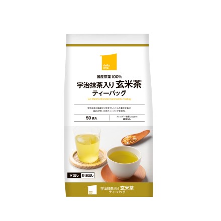 宇治抹茶入り玄米茶ティーバッグ