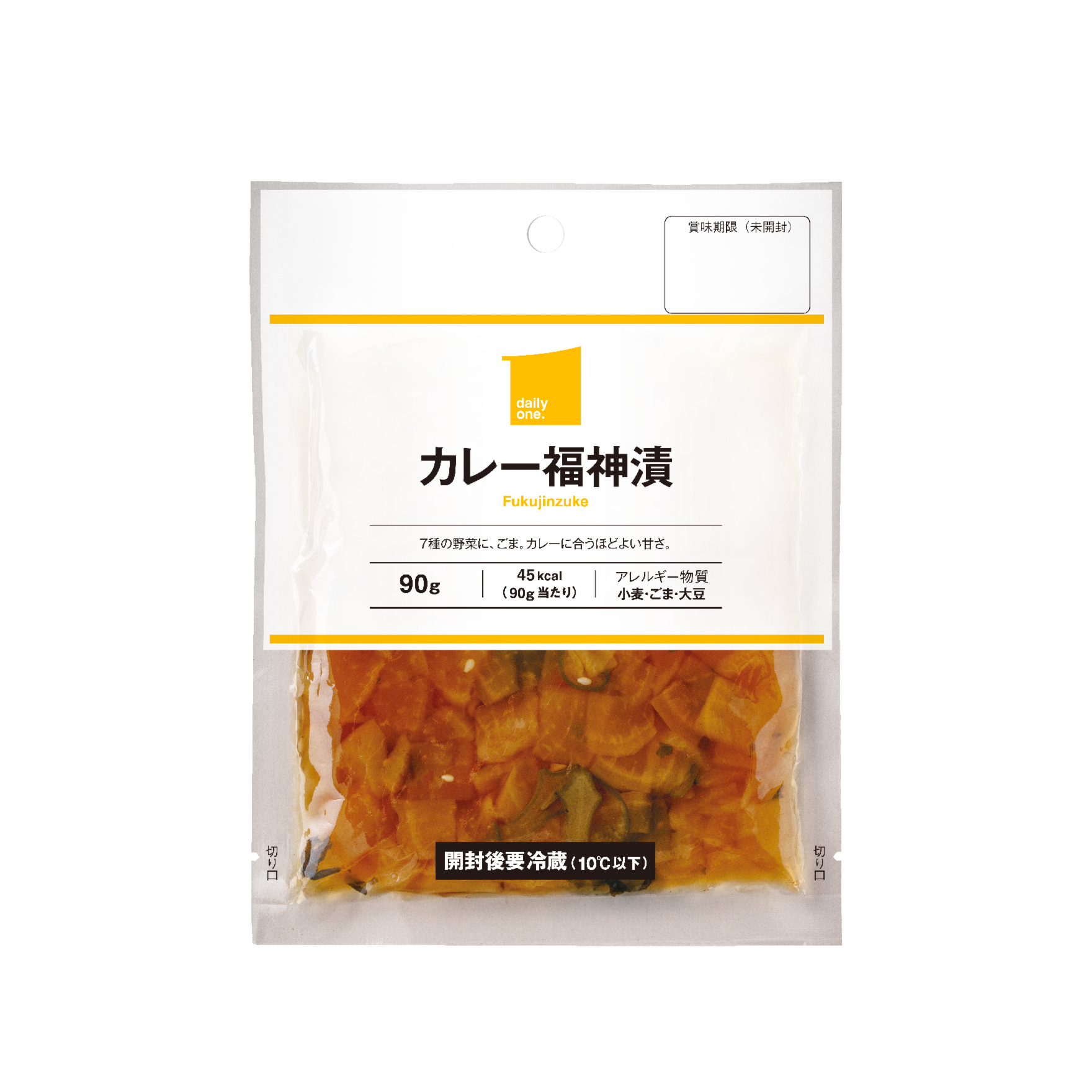 カレー福神漬　90g